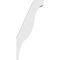 Ekena Millwork 3 1/2-in. W x 10-in. D x 22-in. H Funston Architectural Grade PVC Knee Brace BRCP035X10X22FST - alternate 3